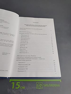 Евразийская экономическая перспектива. Материалы Четвёртого Международного форума Санкт-Петербург, 19 мая 2016 года