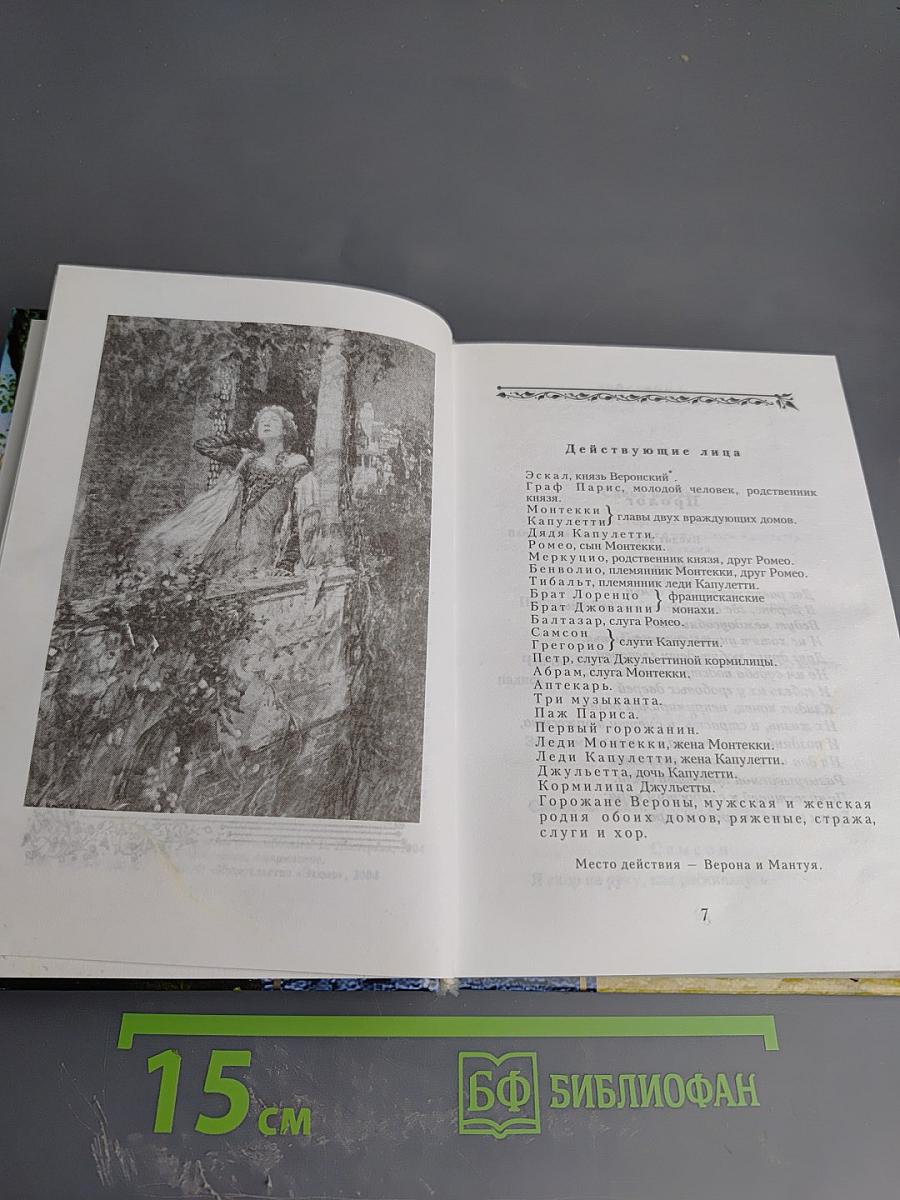 Ромео и Джульетта. Монологи