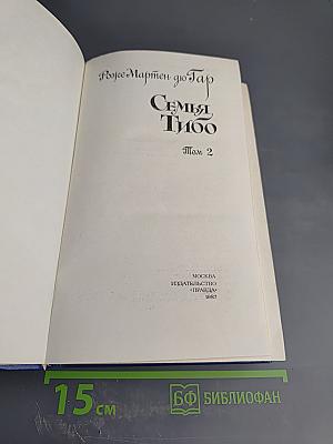 Семья Тибо. Том 2