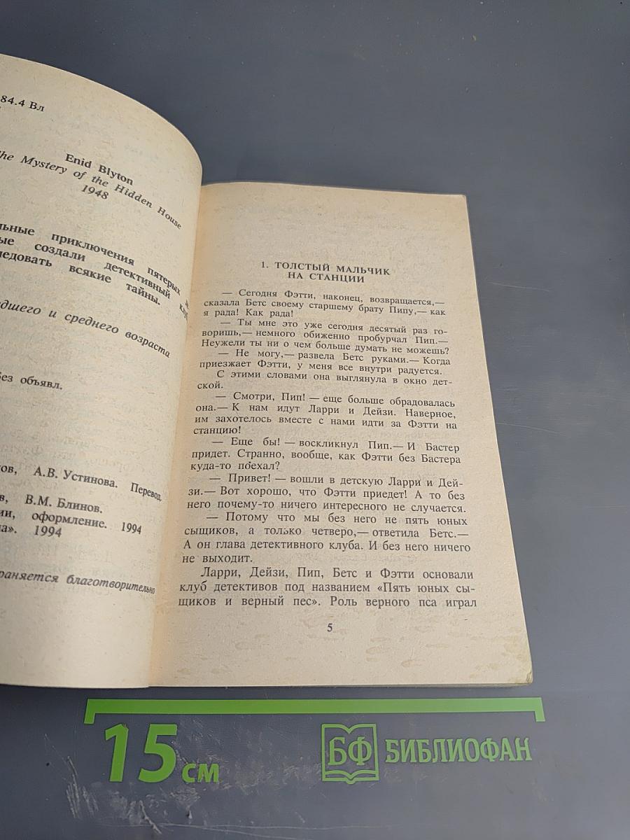Пять юных сыщиков и верный пес. Тайна странного дома