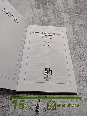 Мировая энциклопедия биографий Том 5 Ка – Ли