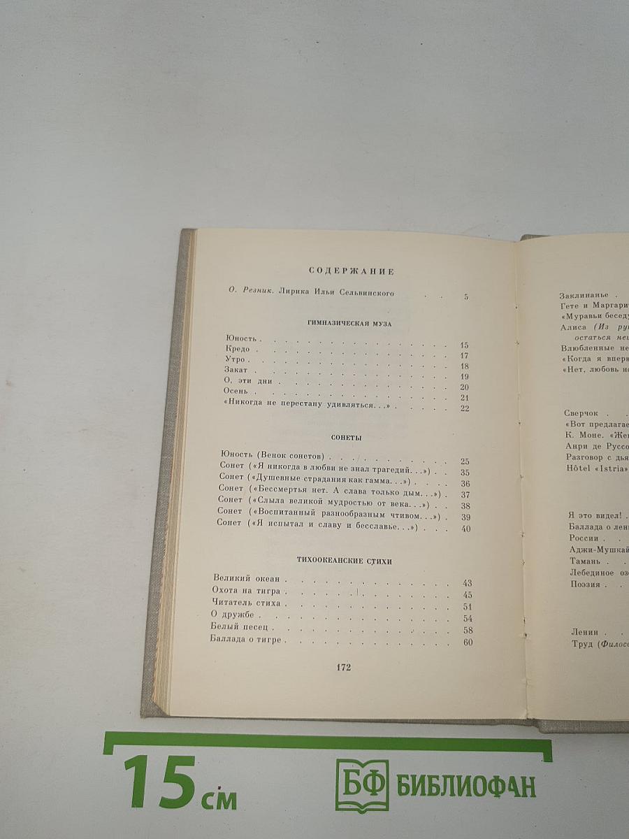 Избранная лирика