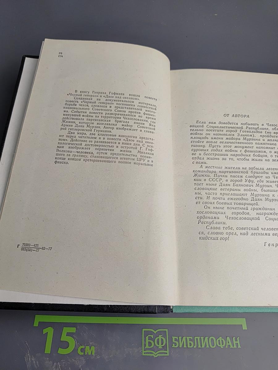 Черный генерал. Двое над океаном