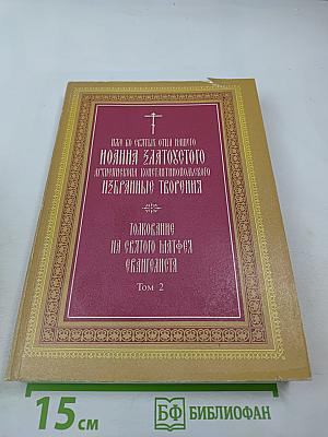 Избранные творения. Толкование на святого Матфея Евангелиста. Том 2