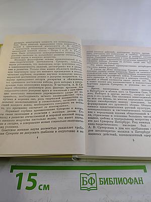 Суворов в Петербурге