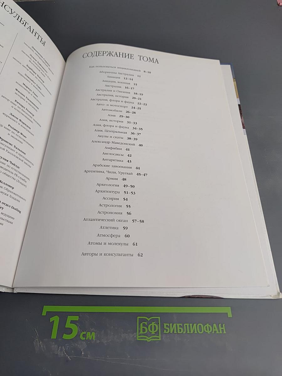 Иллюстрированная семейная энциклопедия. Том 1. Аборигены Австралии – Атомы и молекулы