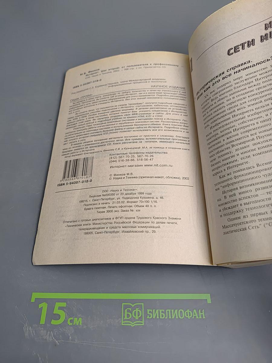 Интернет. Шаг второй: от пользователя к профессионалу