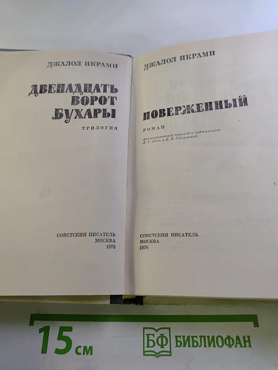Двенадцать ворот Бухары. Книга третья: Поверженный