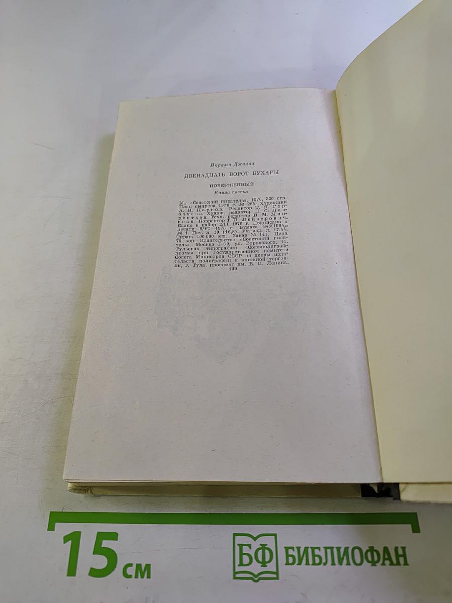 Двенадцать ворот Бухары. Книга третья: Поверженный
