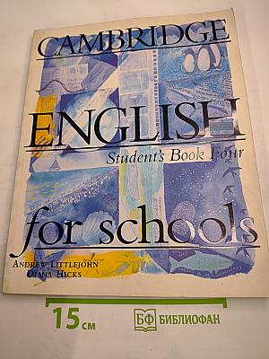 Cambridge English for Schools Student's Book Four