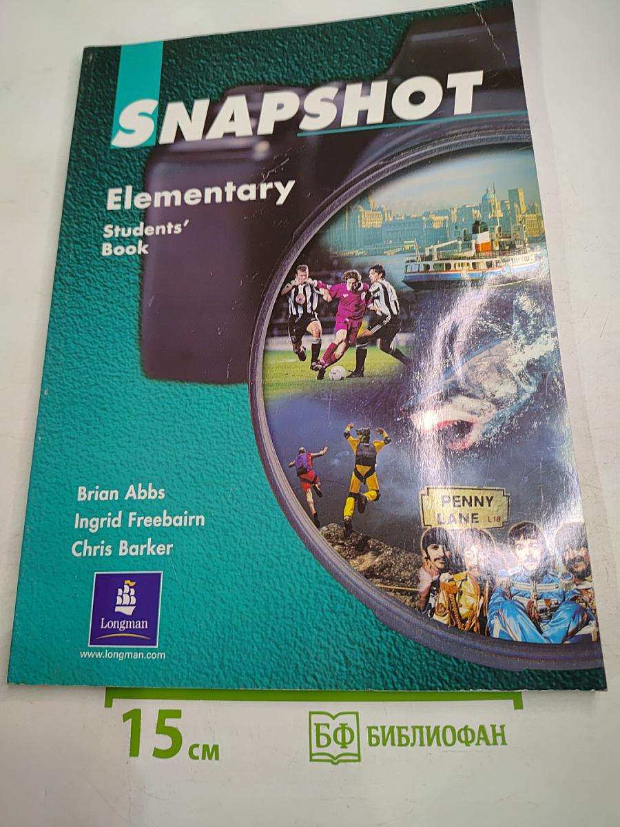SNAPSHOT Elementary Students' Book