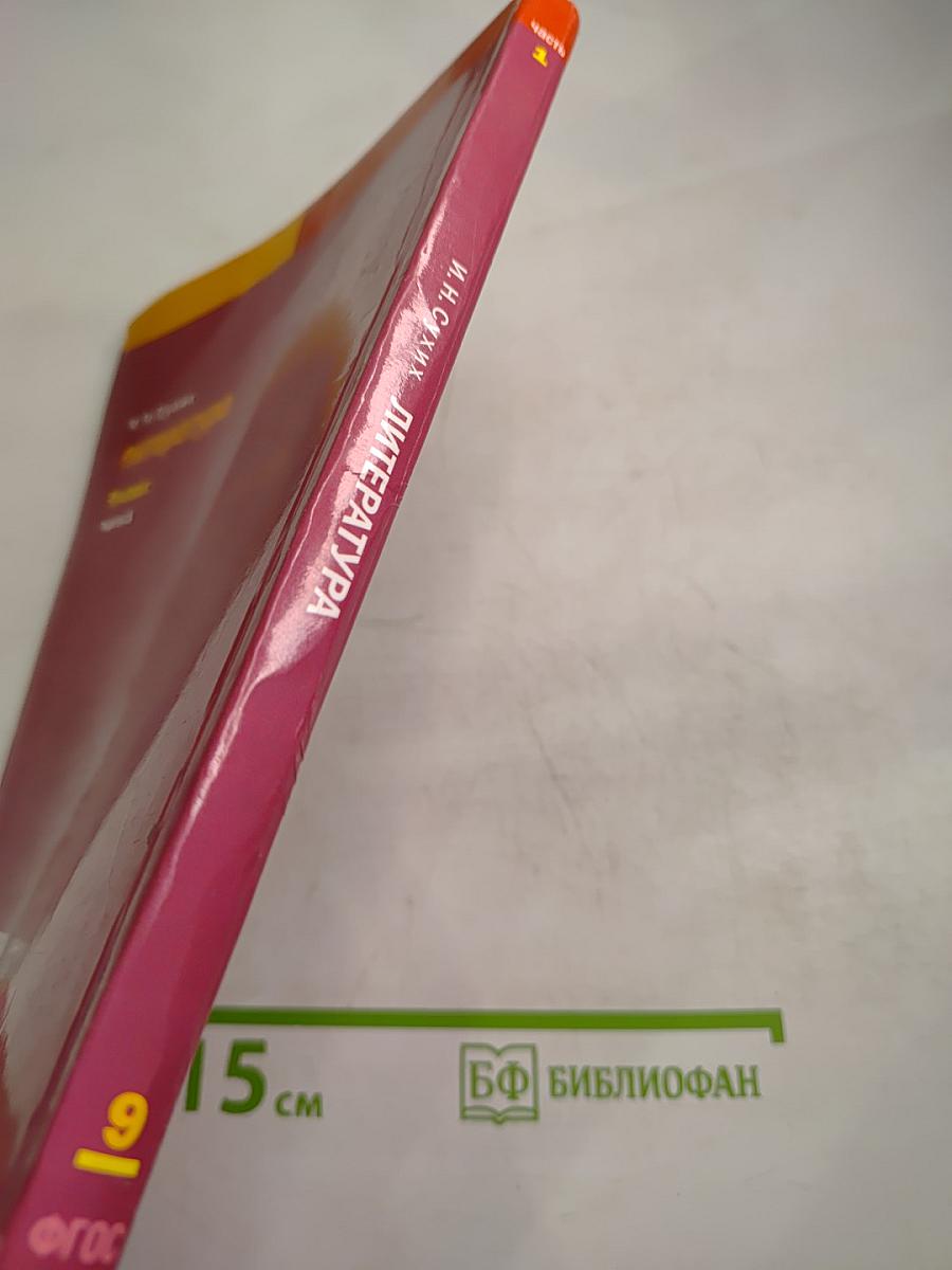 Литература. Учебник для 9 класса. В двух частях. Часть 1