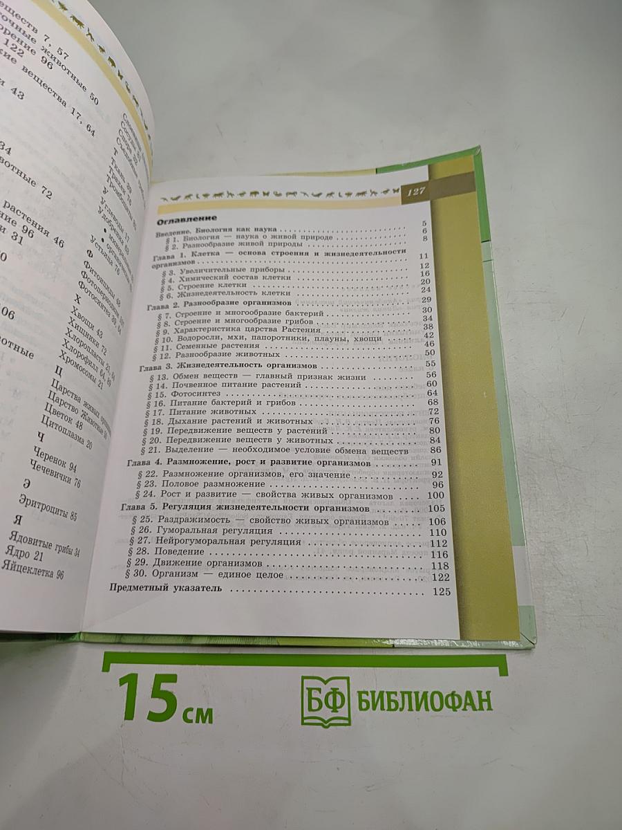 Биология 6 класс