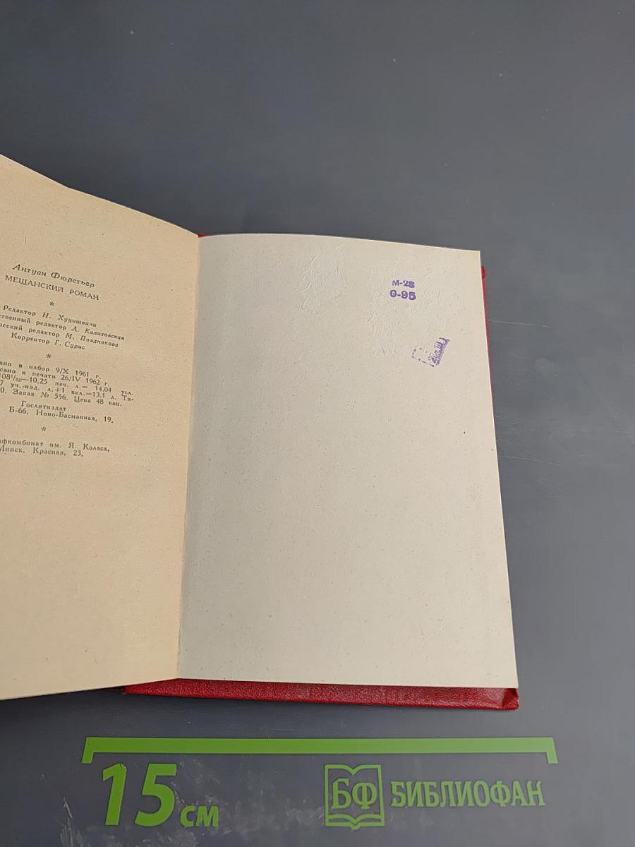 Мещанский роман