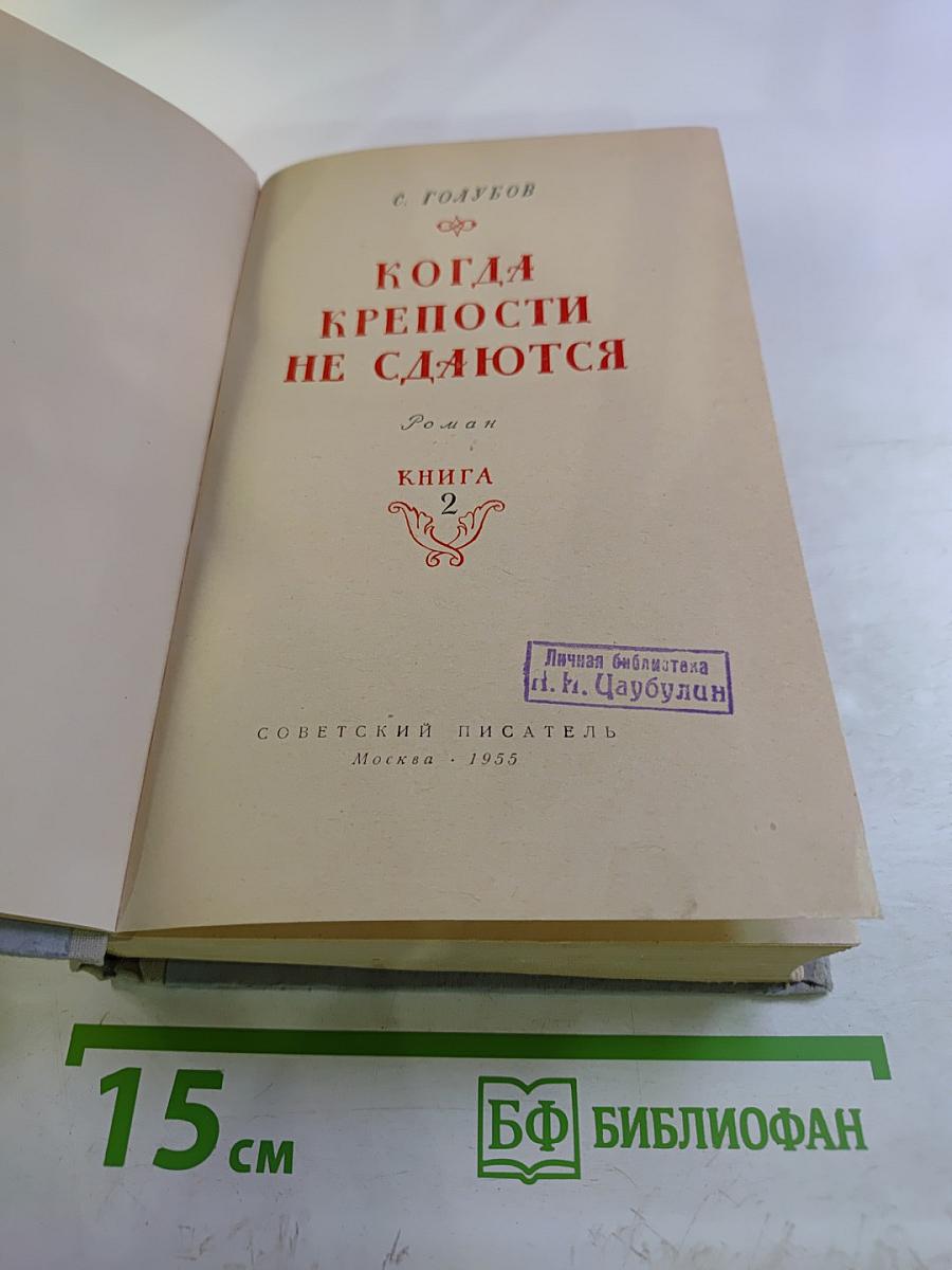 Когда крепости не сдаются, Книга 2