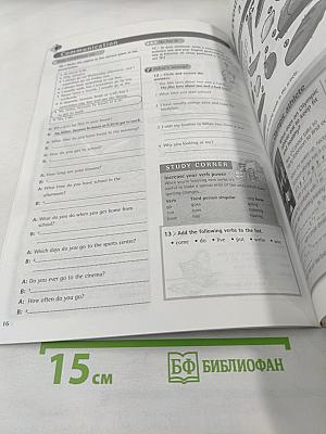 SNAPSHOT Elementary Language Booster Workbook with Grammar Builder