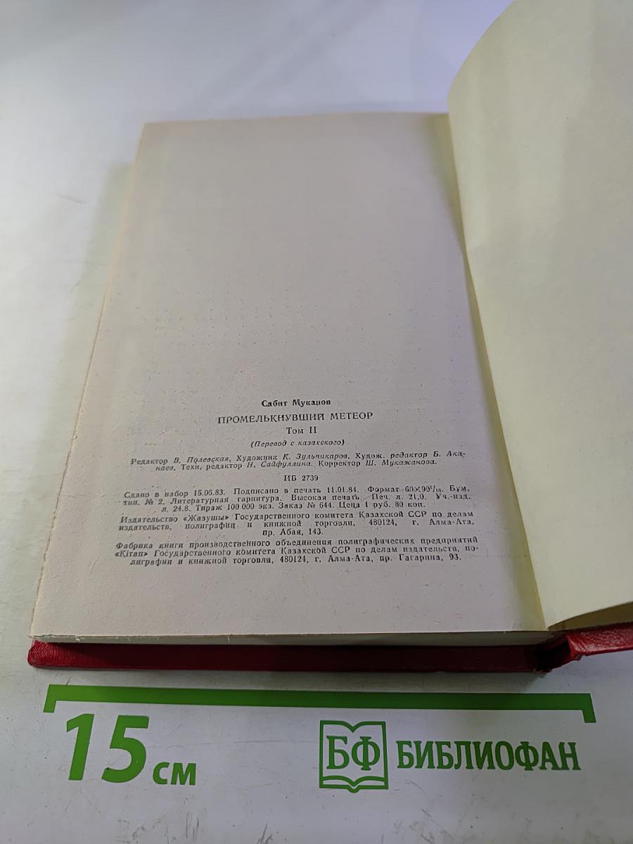 Промелькнувший метеор. Том II