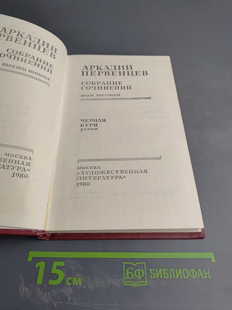 Собрание сочинений. Том шестой: Черная буря