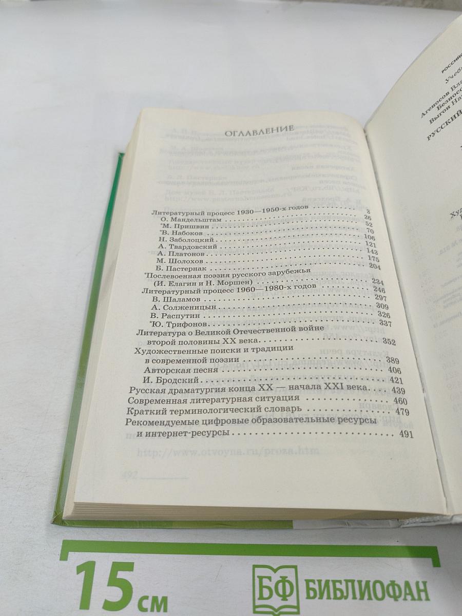 Литература 11 класс, часть 2