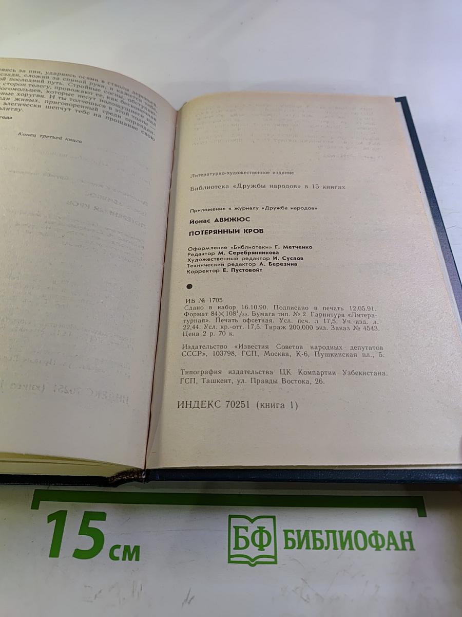 Потерянный кров. Книга третья