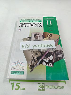 Литература. 11 класс. Часть 1. Углубленный уровень