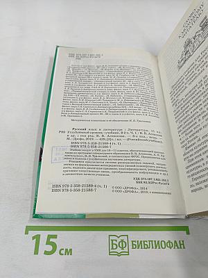 Литература. 11 класс. Часть 1. Углубленный уровень
