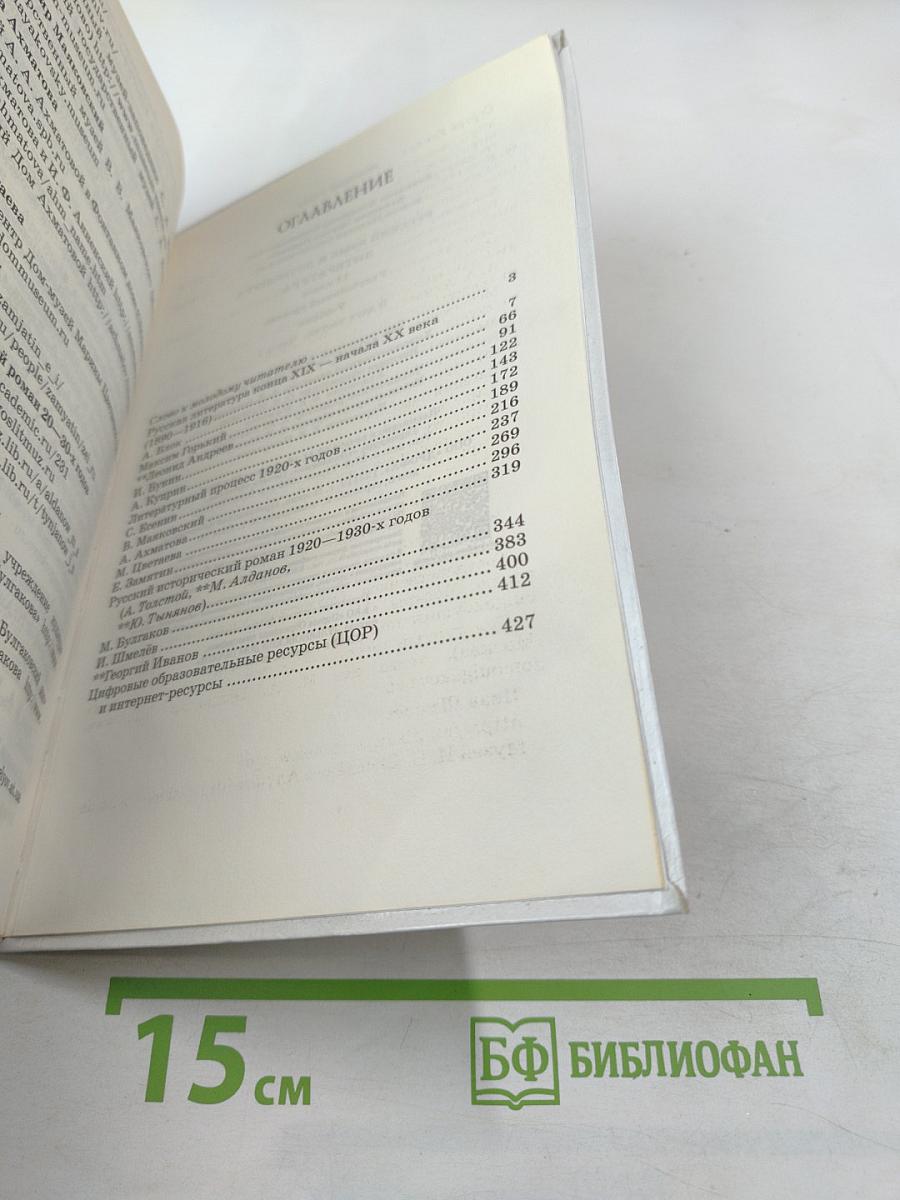 Литература. 11 класс. Часть 1. Углубленный уровень