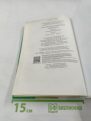 Литература. 11 класс. Часть 1. Углубленный уровень