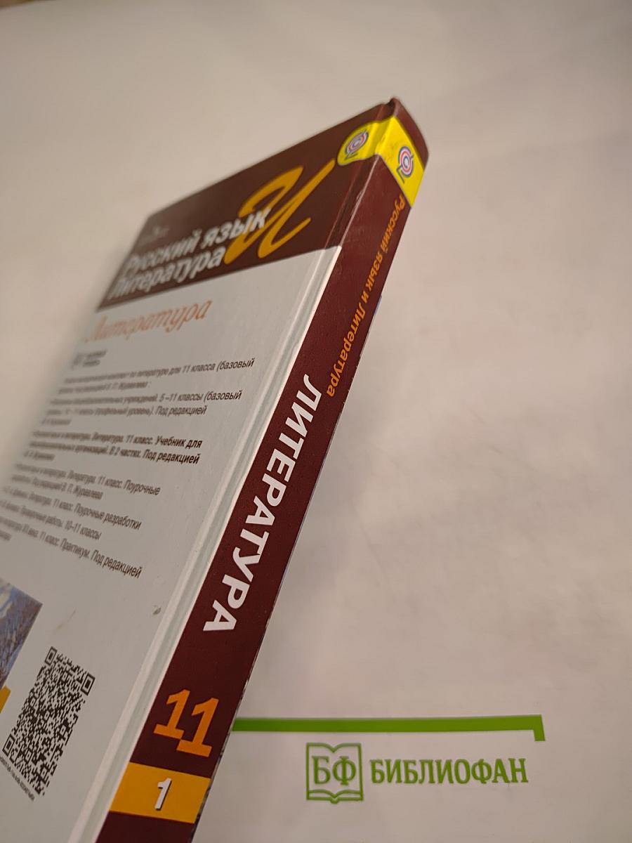 Русский язык и литература. Литература. 11 класс. Базовый уровень. Часть 1