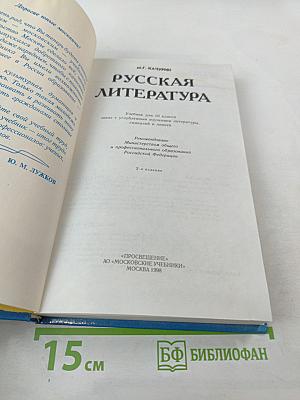 Русская литература 10 класс