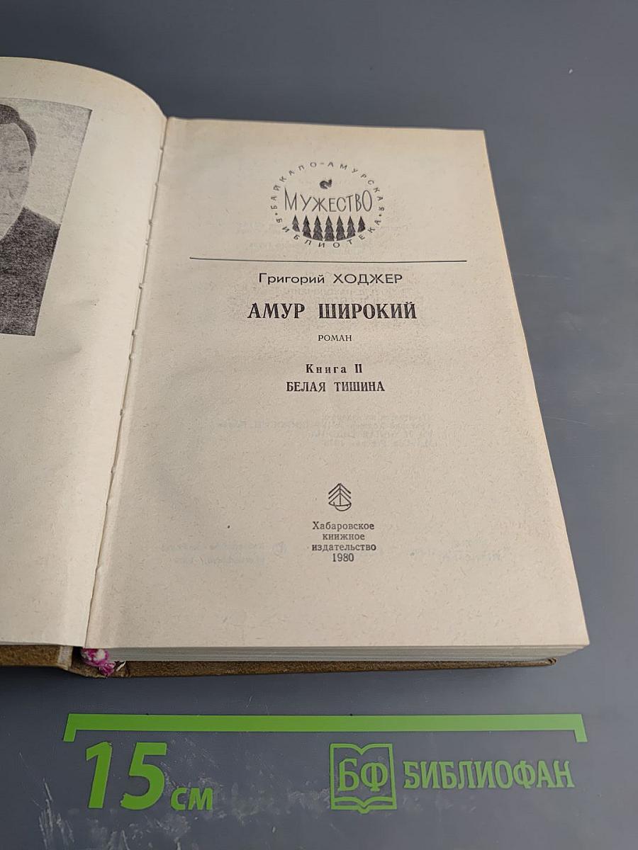 Амур Широкий. Книга II. Белая тишина