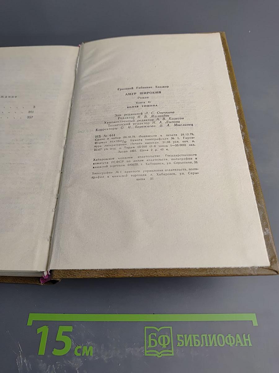Амур Широкий. Книга II. Белая тишина