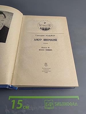 Амур широкий. Книга II. Белая тишина