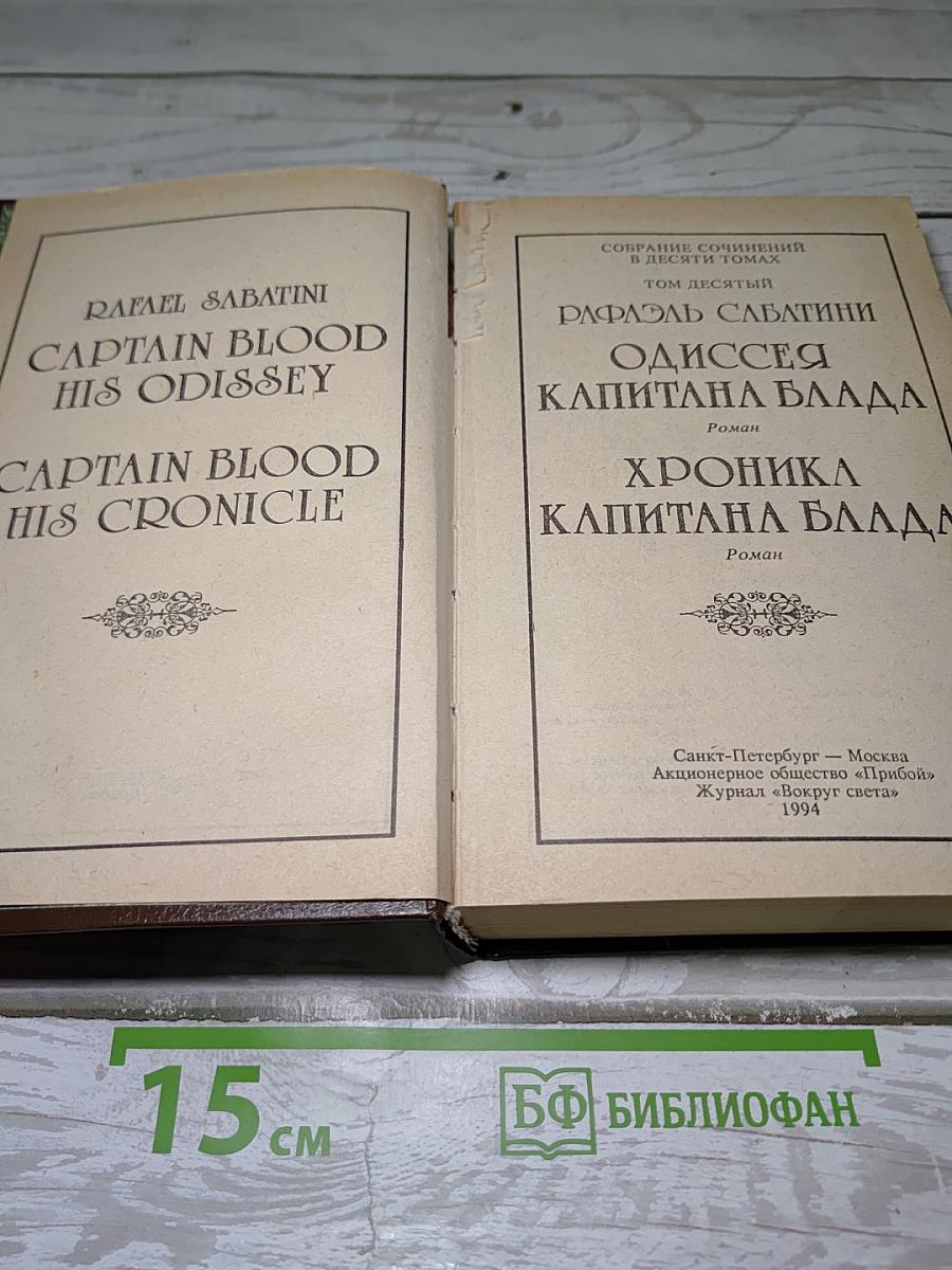 Одиссея Капитана Блада. Хроника Капитана Блада