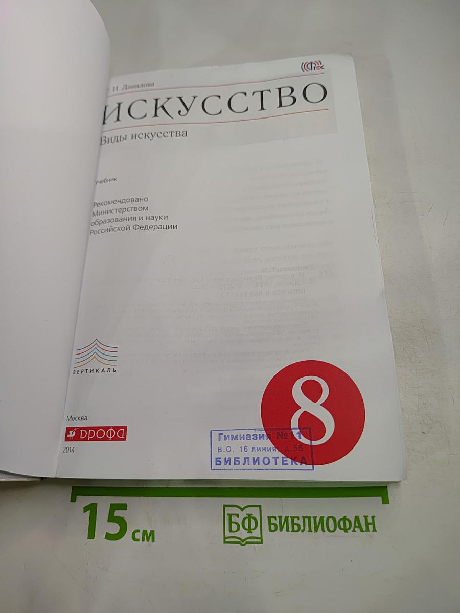 Искусство, 8 класс
