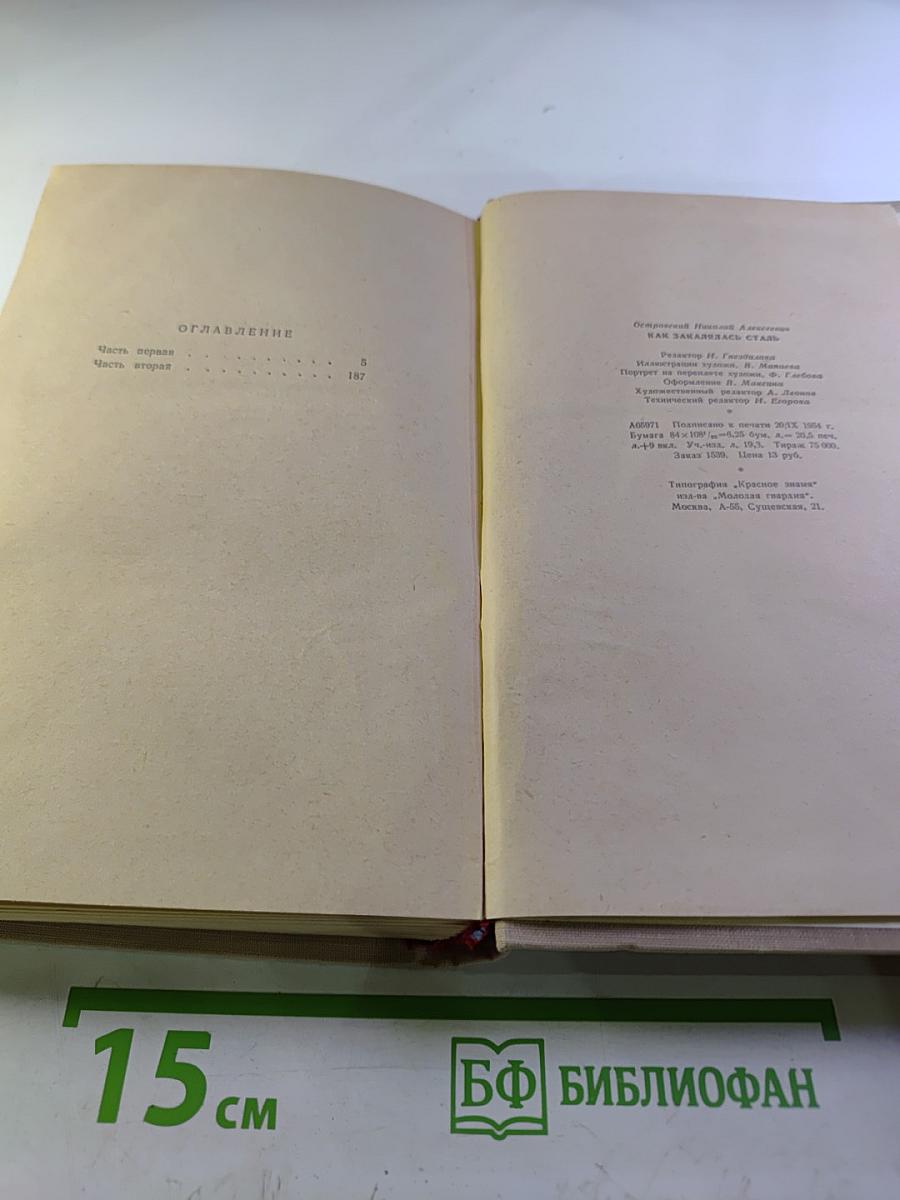 Как закалялась сталь