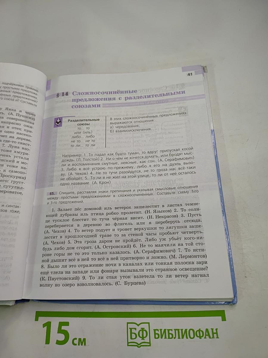 Русский язык 9 класс