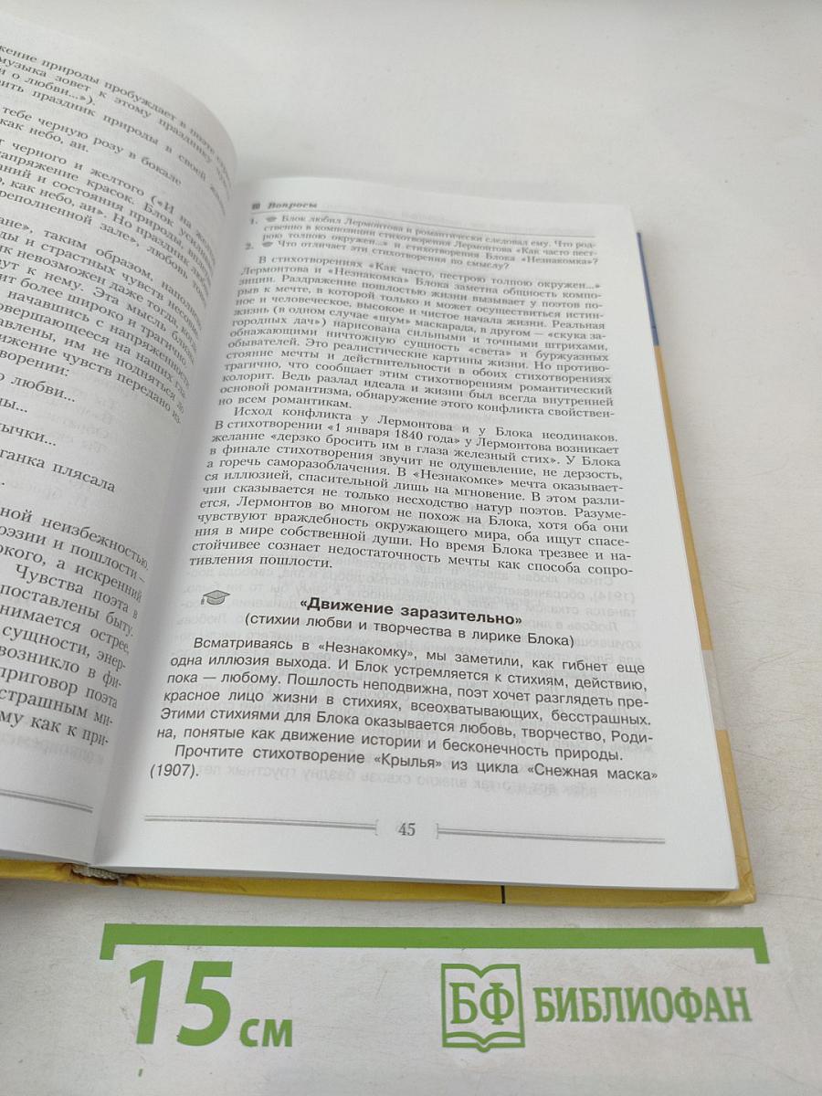 Литература 11 класс, Часть 1