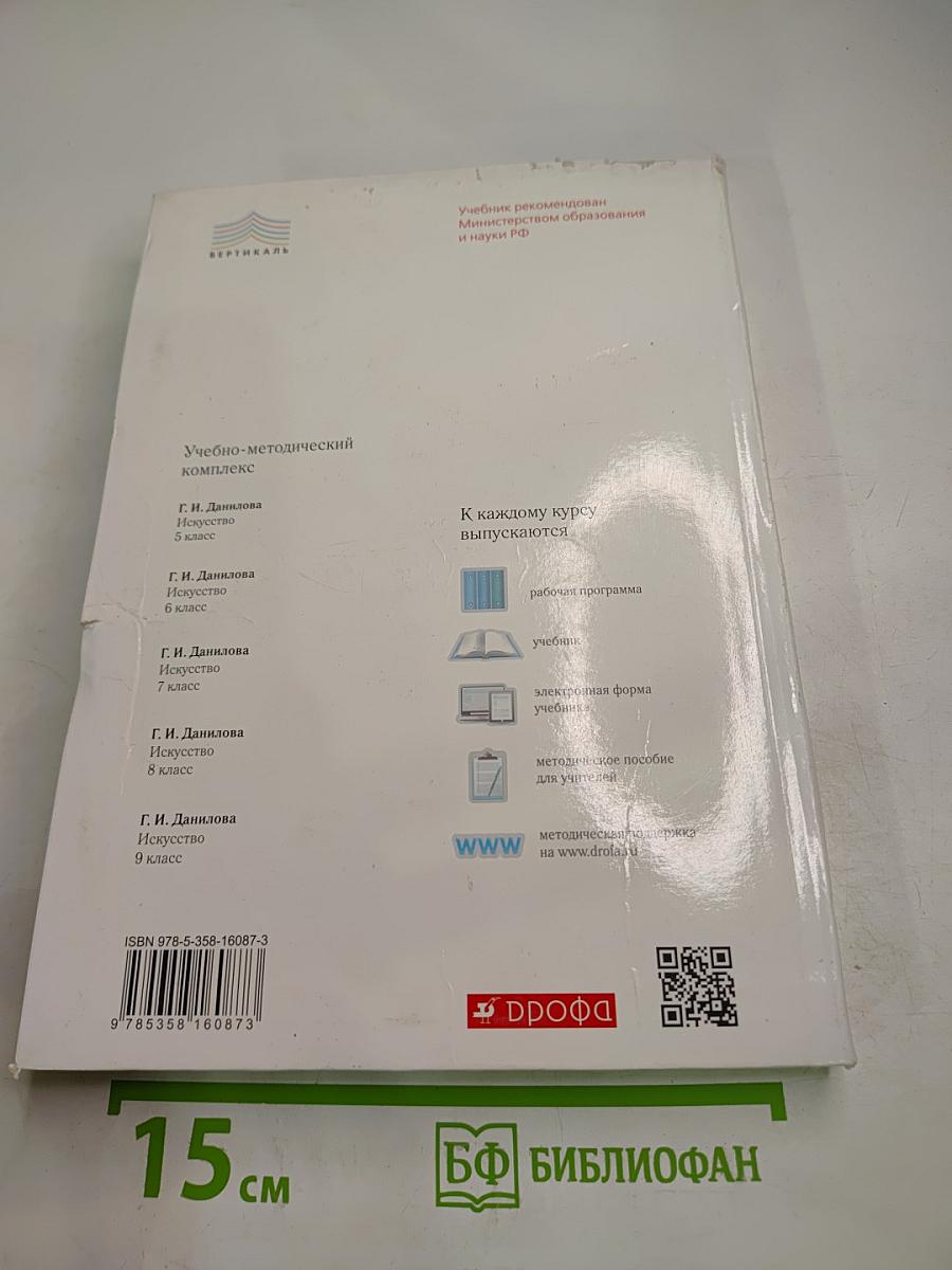 Искусство. Мир и человек в искусстве. 7 класс