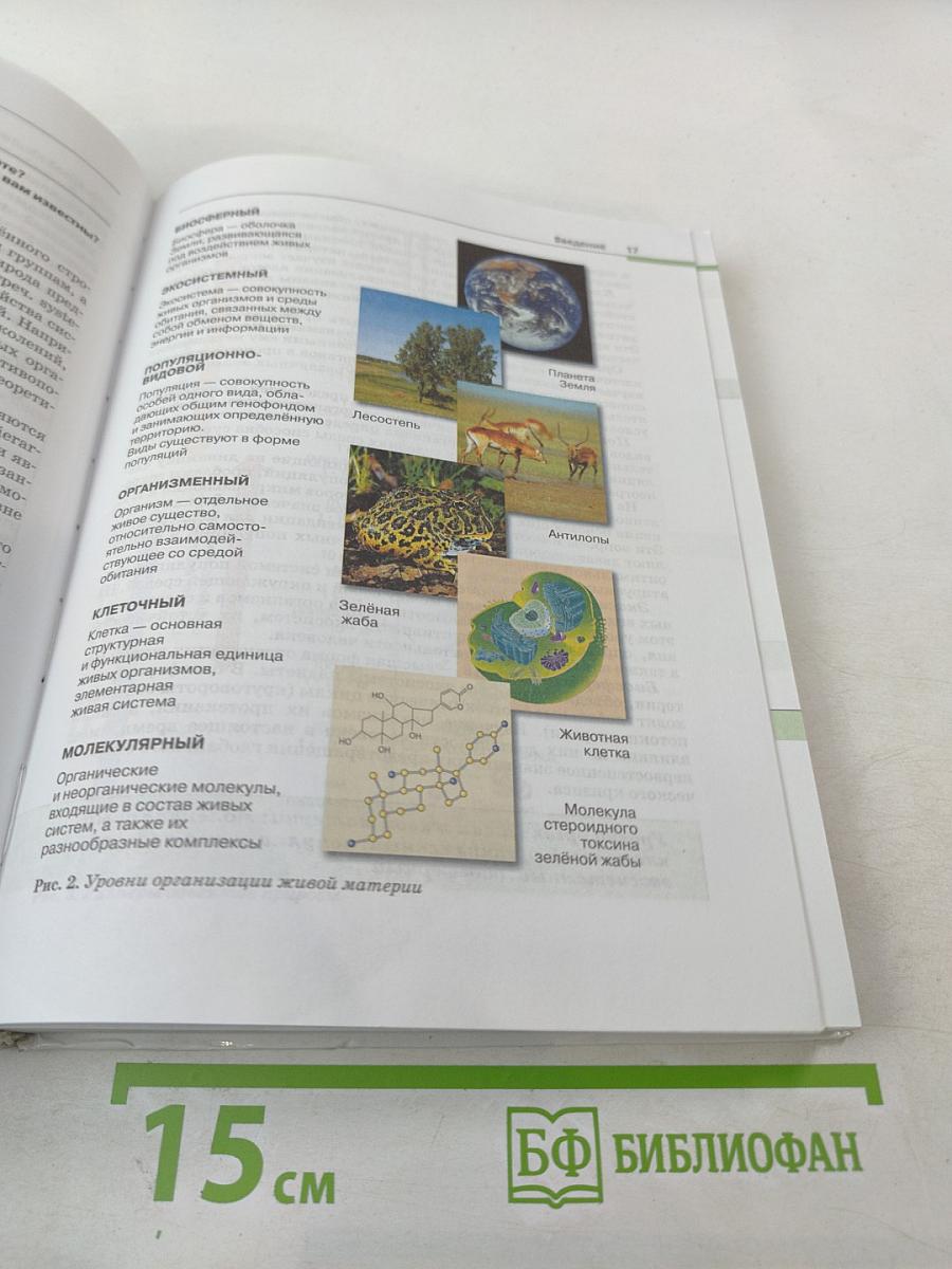 Биология. Общая биология. 10-11 классы. Базовый уровень