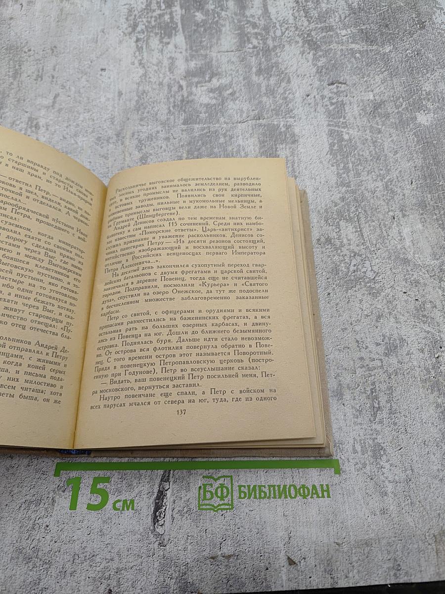 Петр Первый на Севере