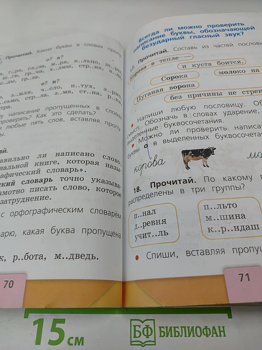 Русский язык. 1 класс