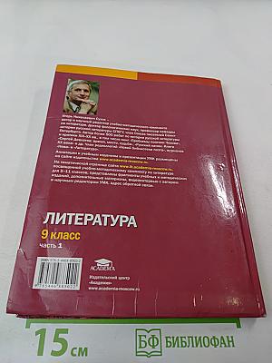 Литература. Учебник для 9 класса. Часть 1
