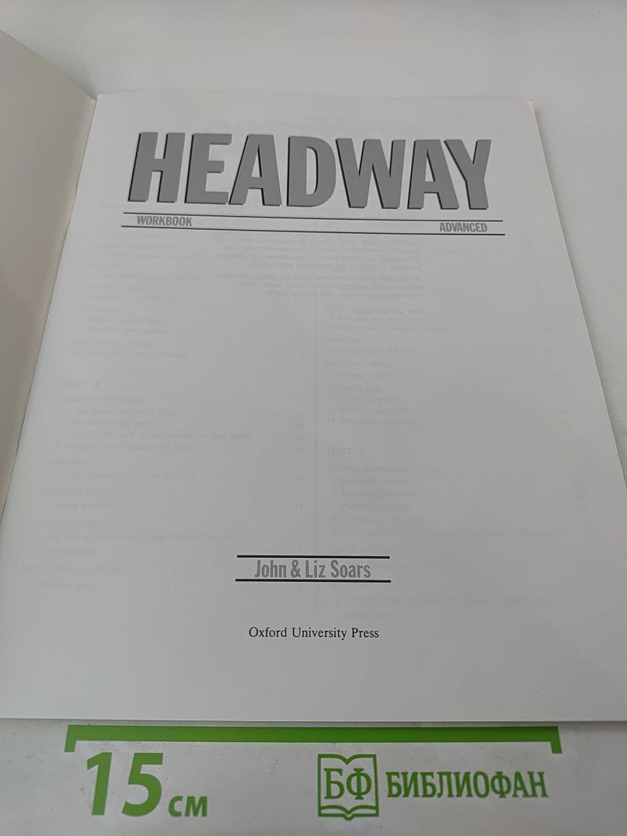 Headway Workbook Advanced