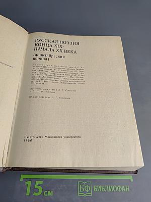 Русская поэзия конца XIX - начала XX века (дооктябрьский период)