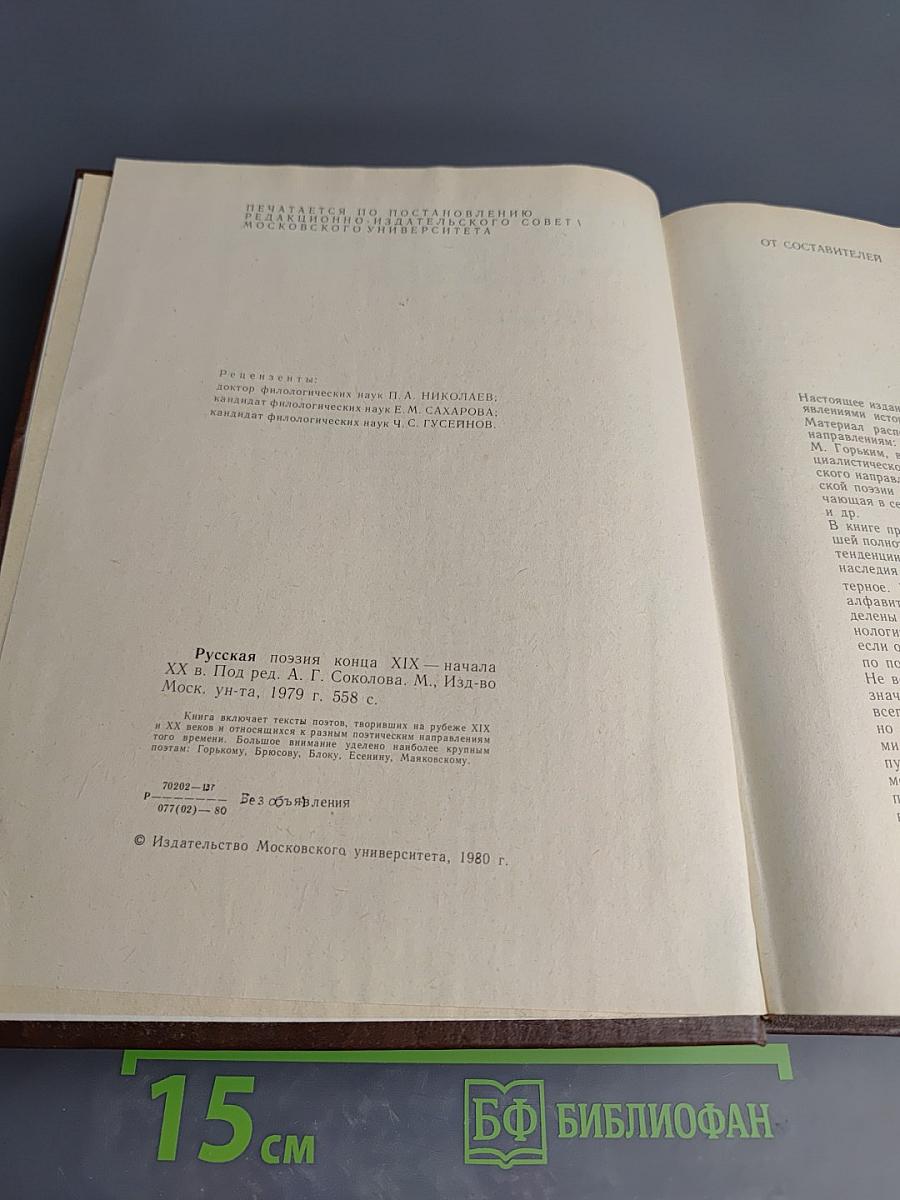 Русская поэзия конца XIX - начала XX века (дооктябрьский период)