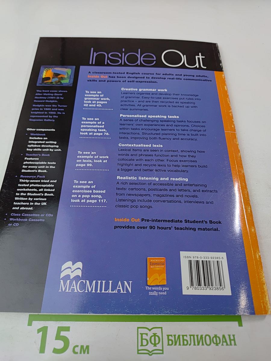 Inside Out Student's Book Pre-intermediate