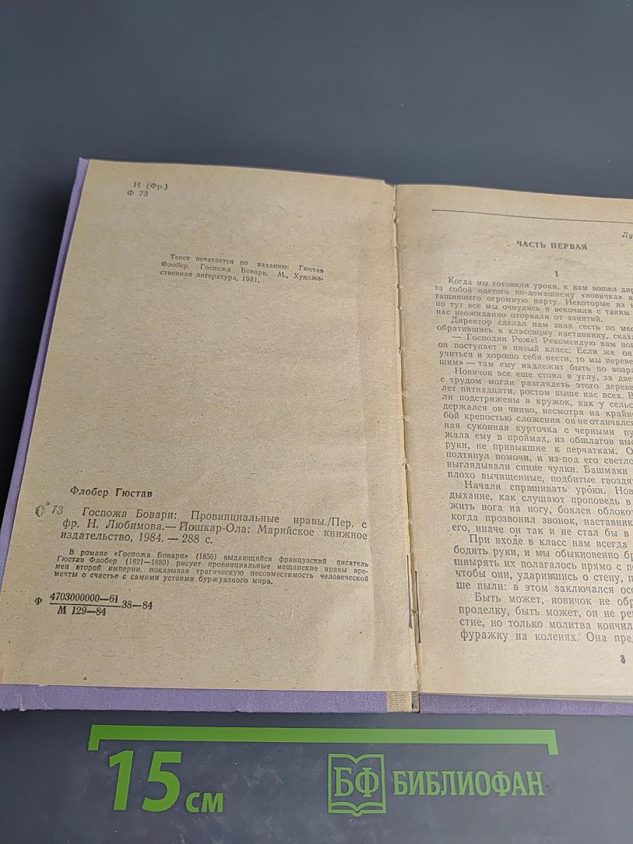 Госпожа Бовари