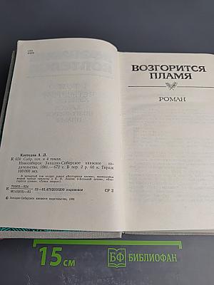 Возгорится пламя. Роман. Том четвертый