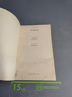 Пушкин. Часть вторая: Лицей. Часть третья: Юность